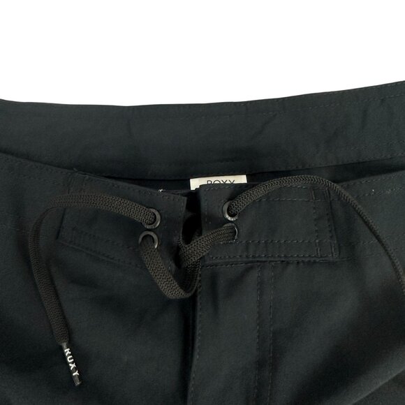 Roxy Womens 4-Way Stretch Black Boardshorts Size M Eco-Friendly Swimwear - Picture 4 of 15